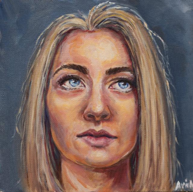 Portrait of a young woman