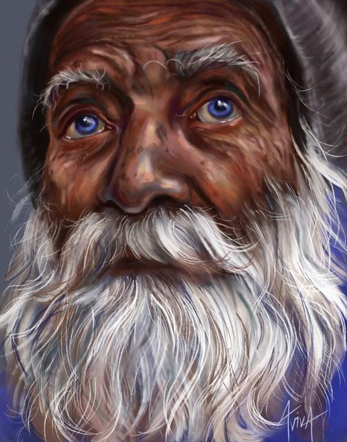 Bearded man